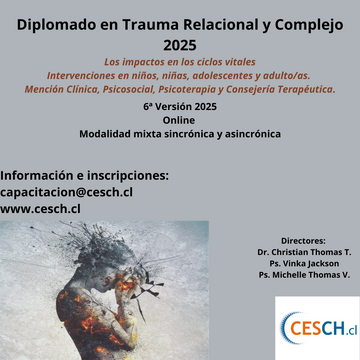 Diplomado en Trauma Relacional y Complejo 2025