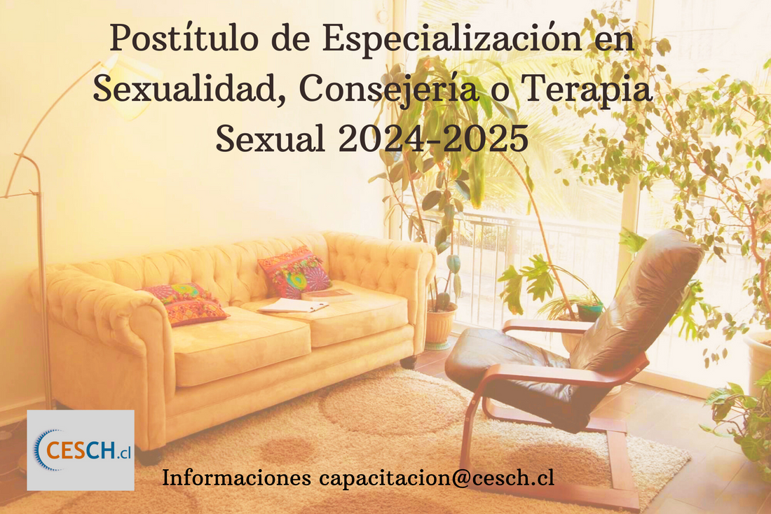 Postítulo de Especialización en  Sexualidad, Consejería  o Terapia Sexual 2024-2025